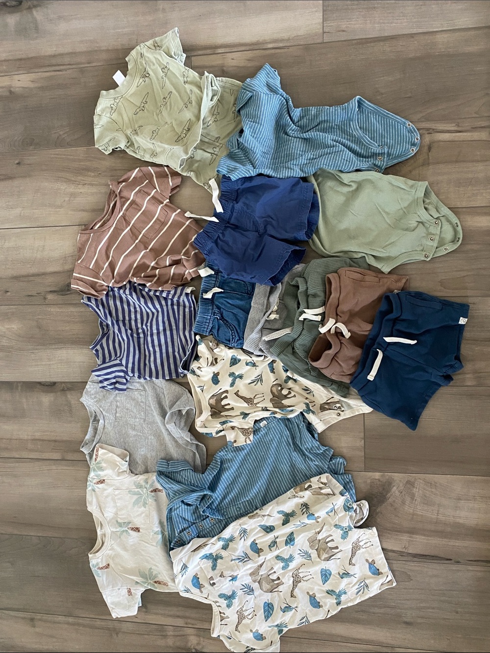 Lot of little planet by Carter’s 12m baby clothing.